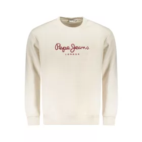 PEPE JEANS FÉRFI FEHÉR CIPZÁROS PULÓVER