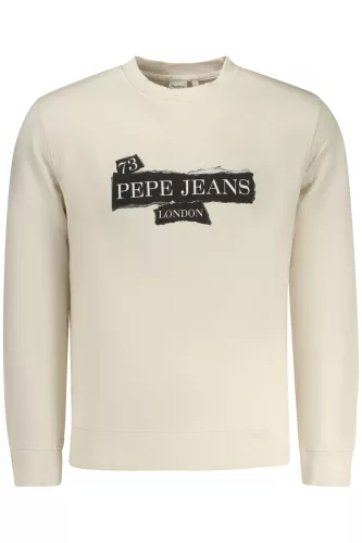 PEPE JEANS FÉRFI BÉZS CIPZÁROS PULÓVER