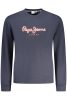 PEPE JEANS FÉRFI KÉK PÓLÓ cipzár nélkül