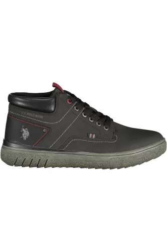 US POLO ASSN. FÉRFI FEKETE SPORTCIPŐ