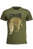 CAVALLI CLASS RÖVID UJJÚ FÉRFI PÓLÓ ZÖLD