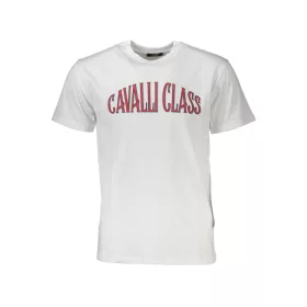 CAVALLI CLASS RÖVID UJJÚ FÉRFI PÓLÓ FEHÉR