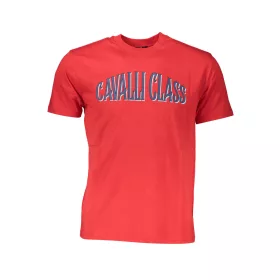 CAVALLI CLASS RÖVID UJJÚ FÉRFI PÓLÓ PIROS
