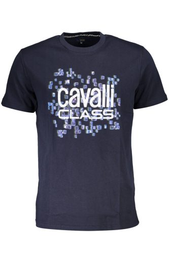 CAVALLI OSZTÁLYÚ PÓLÓ RÖVID UJJÚ FÉRFI KÉK