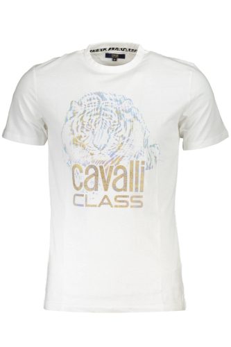 CAVALLI OSZTÁLYÚ PÓLÓ RÖVID UJJÚ FÉRFI FÉR