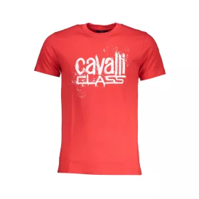 CAVALLI OSZTÁLY FÉRFI RÖVID UJJÚ PÓLÓ, PIROS