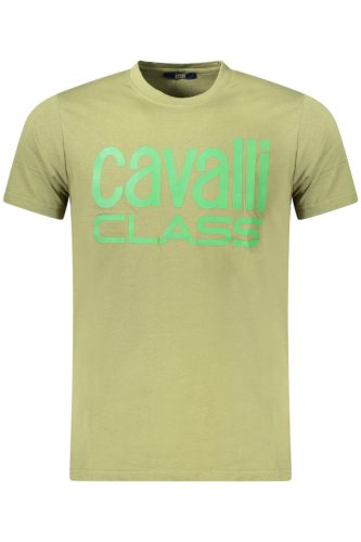 CAVALLI CLASS RÖVID UJJÚ FÉRFI PÓLÓ ZÖLD