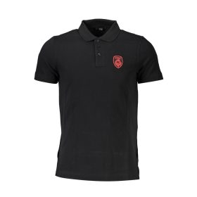 CAVALLI CLASS RÖVID UJJÚ FÉRFI PÓLÓ FEKETE CAVALLI CLASS RÖVID UJJÚ FÉRFI PÓLÓ FEKETE