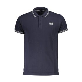 CAVALLI CLASS RÖVID UJJÚ FÉRFI PÓLÓ, KÉK CAVALLI CLASS RÖVID UJJÚ FÉRFI PÓLÓ, KÉK
