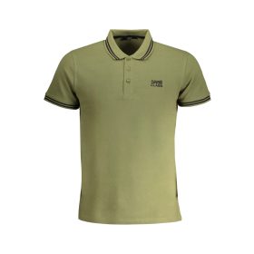 CAVALLI OSZTÁLY FÉRFI ZÖLD RÖVID UJJÚ PÓLÓ