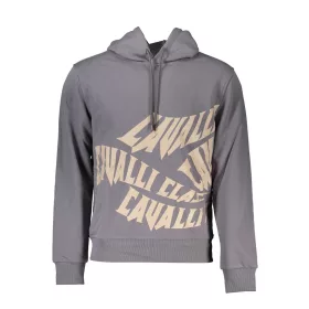 CAVALLI OSZTÁLYÚ PULÓPÓL cipzár NÉLKÜL FÉRFI SZÜRKE