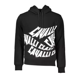 CAVALLI OSZTÁLYÚ PULÓPÓL CIPZZÁR NÉLKÜL FEKETE FÉRFI