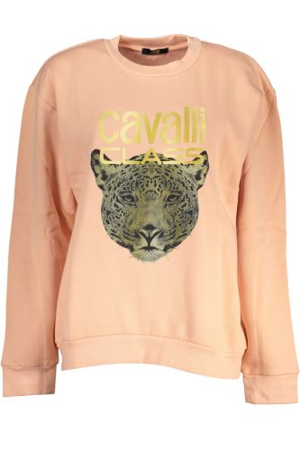 CAVALLI OSZTÁLYÚ NŐI RÓZSASZÍN PÓLÓ zipzár nélkül