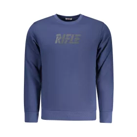 RIFLE FÉRFI CIPZÁRAS PULÓVER, KÉK