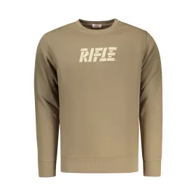 RIFLE FÉRFI CIPZÁRAS PULÓVER BARNA