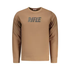 RIFLE FÉRFI CIPZÁRAS PULÓVER BARNA