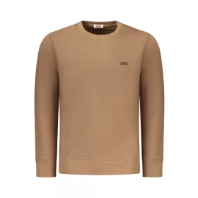 RIFLE FÉRFI CIPZÁRAS PULÓVER BARNA