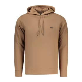 RIFLE FÉRFI CIPZÁRAS PULÓVER BARNA