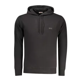 RIFLE FÉRFI FEKETE CIPZÁROS PULÓVER