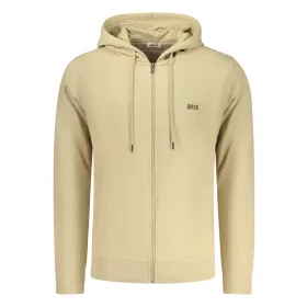 RIFLE FÉRFI CIPZÁRAS PULÓVER BÉZS SZÍNŰ