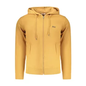 RIFLE FÉRFI BARNA CIPZÁROS PULÓVER