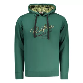 RIFLE FÉRFI CIPZÁRAS PULÓVER ZÖLD