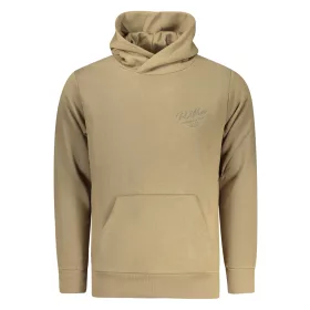 RIFLE FÉRFI CIPZÁRAS PULÓVER BARNA