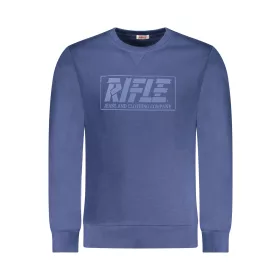 RIFLE FÉRFI CIPZÁRAS PULÓVER, KÉK