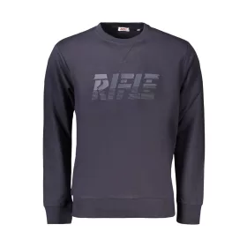 RIFLE FÉRFI CIPZÁRAS PULÓVER, KÉK