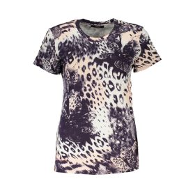 CAVALLI OSZTÁLYÚ NŐI RÖVID UJJÚ PÓLÓ RÓZSASZÍN