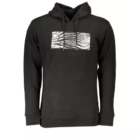 CAVALLI OSZTÁLYÚ FÉRFI FEKETE CIPZÁRZÓS PULÓPÓL