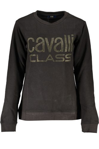 CAVALLI OSZTÁLYÚ NŐI CIPZÁZAT NÉLKÜLI PÓLÓ FEKETE