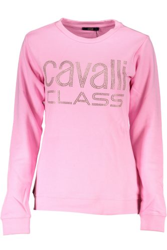 CAVALLI OSZTÁLYÚ NŐI RÓZSASZÍN PÓLÓ zipzár nélkül