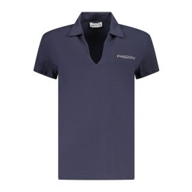 FREDDY NŐI RÖVID UJJÚ PÓLÓ, KÉK