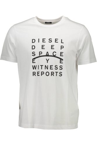 DIESEL RÖVID UJJÚ FÉRFI PÓLÓ FEHÉR