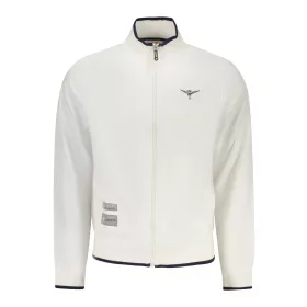 KATONAI AKADÉMIA FÉRFI FEHÉR CIPZÁRAS PULÓVER