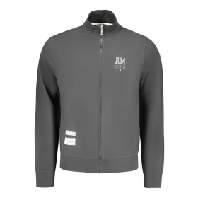 KATONAI AKADÉMIA FÉRFI FEKETE CIPZÁROS PULÓVER