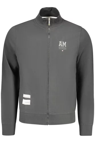 KATONAI AKADÉMIA FÉRFI FEKETE CIPZÁROS PULÓVER