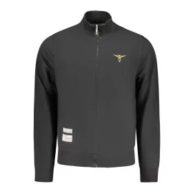 KATONAI AKADÉMIA FÉRFI FEKETE CIPZÁROS PULÓVER