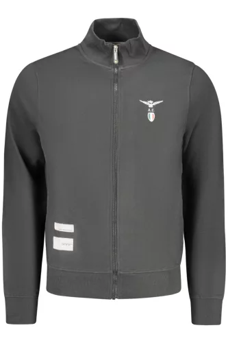 KATONAI AKADÉMIA FÉRFI FEKETE CIPZÁROS PULÓVER