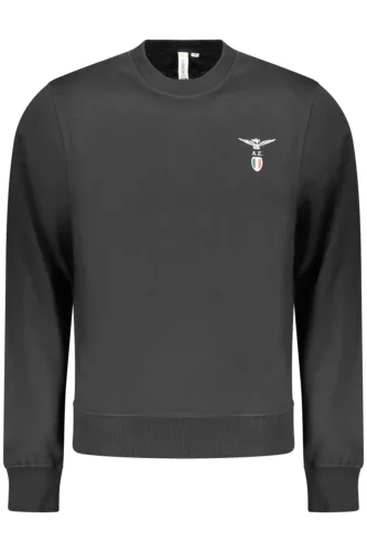 KATONAI AKADÉMIA FÉRFI FEKETE CIPZÁROS PULÓVER