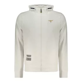 KATONAI AKADÉMIA FÉRFI FEHÉR CIPZÁRAS PULÓVER