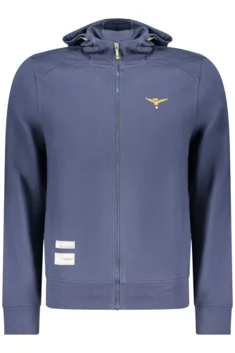 KATONAI AKADÉMIA FÉRFI KÉK CIPZÁROS PULÓVER