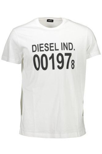 DIESEL FEHÉR FÉRFI RÖVID UJJÚ PÓLÓ
