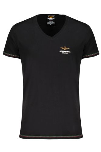 AIR FORCE FEKETE FÉRFI OUTDOOR PÓLÓ