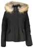 WOOLRICH FEKETE NŐI KABÁT