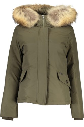 WOOLRICH GREEN NŐI KABÁT