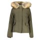 WOOLRICH GREEN NŐI KABÁT