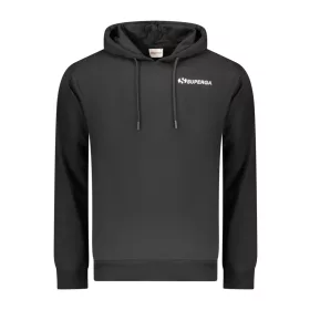 SUPERGA FÉRFI FEKETE CIPZÁROS PULÓVER