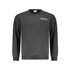 SUPERGA FÉRFI FEKETE CIPZÁROS PULÓVER